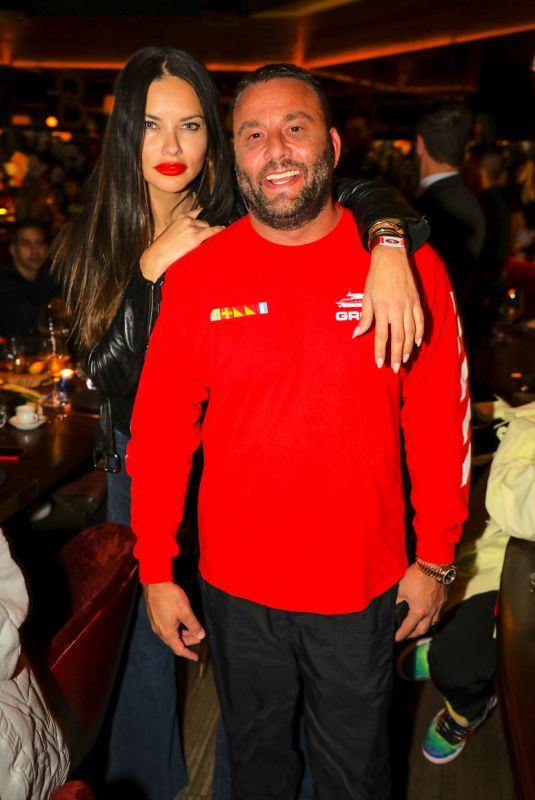 ADRIANA LIMA at Belvedere Private Dinner Party in Miami 02/02/2020