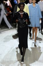 ADUT AKECH at Marc Jacobs Runway Show at New York Fashion Week 02/12/2020