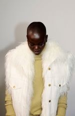 ADUT AKECH at Michael Kors Runway Show at New York Fashion Week 02/12/2020