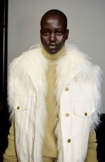 ADUT AKECH at Michael Kors Runway Show at New York Fashion Week 02/12/2020