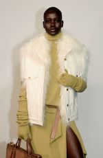 ADUT AKECH at Michael Kors Runway Show at New York Fashion Week 02/12/2020