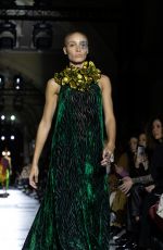 ADWOA ABOAH at Halpern Runway Show at London Fashion Week 02/15/2020