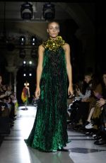 ADWOA ABOAH at Halpern Runway Show at London Fashion Week 02/15/2020