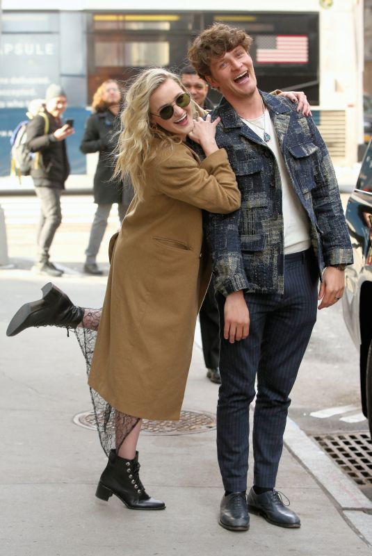 AJ MICHALKA and Brett Dier Arrives at Bbuild Series in New York 01/30/2020