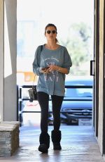ALESSANDRA AMBROSIO Arrives at a Spa in Los Angeles 02/07/2020