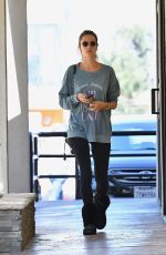 ALESSANDRA AMBROSIO Arrives at a Spa in Los Angeles 02/07/2020