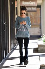 ALESSANDRA AMBROSIO Arrives at a Spa in Los Angeles 02/07/2020