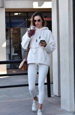 ALESSANDRA AMBROSIO Arrives at Pilates Studio in Los Angeles 02/20/2020