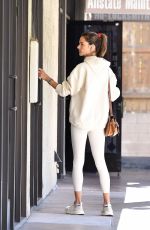 ALESSANDRA AMBROSIO Arrives at Pilates Studio in Los Angeles 02/20/2020