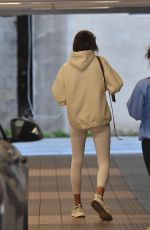 ALESSANDRA AMBROSIO Arrives at Pilates Studio in Los Angeles 02/20/2020