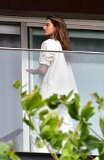 ALESSANDRA AMBROSIO at a Photoshoot on Her Hotel Balcony in Rio De Janeiro 02/27/2020