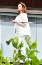 ALESSANDRA AMBROSIO at a Photoshoot on Her Hotel Balcony in Rio De Janeiro 02/27/2020