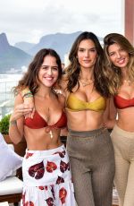 ALESSANDRA AMBROSIO at Carnaval Celebration Hosted by Gal Floripa in Rio De Janeiro 02/23/2020