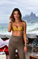 ALESSANDRA AMBROSIO at Carnaval Celebration Hosted by Gal Floripa in Rio De Janeiro 02/23/2020