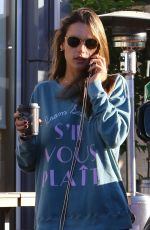 ALESSANDRA AMBROSIO at Sunlife Organics in Pacific Palisades 02/06/2020