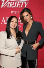 ALESSANDRA AMBROSIO at Variety x Armani Makeup Artistry Dinner in Los Angeles 02/04/2020