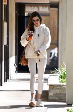 ALESSANDRA AMBROSIO Heading to Pilates Class in Los Angeles 02/20/2020