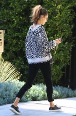 ALESSANDRA AMBROSIO Out and About in West Hollywood 02/19/2020