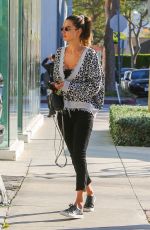 ALESSANDRA AMBROSIO Out and About in West Hollywood 02/19/2020