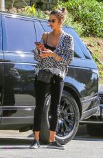 ALESSANDRA AMBROSIO Out and About in West Hollywood 02/19/2020