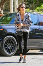 ALESSANDRA AMBROSIO Out and About in West Hollywood 02/19/2020