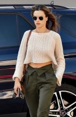 ALESSANDRA AMBROSIO Out in Santa Monica 02/04/2020