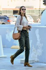 ALESSANDRA AMBROSIO Out in Santa Monica 02/04/2020