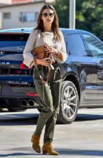 ALESSANDRA AMBROSIO Out in Santa Monica 02/04/2020
