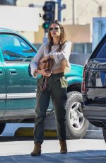 ALESSANDRA AMBROSIO Out in Santa Monica 02/04/2020