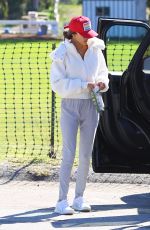 ALESSANDRA AMBROSIO Out with Her Dog in Pacific Palisades 02/06/2020