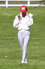 ALESSANDRA AMBROSIO Out with Her Dog in Pacific Palisades 02/06/2020