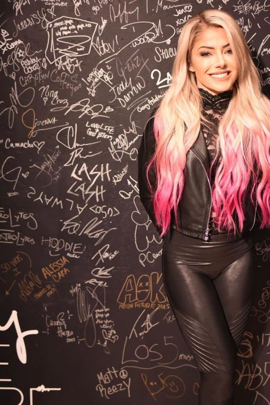 ALEXA BLISS at WWE Smackdown in Glendale 02/21/2020