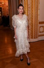 ALEXA CHUNG at Simone Rocha Fashion Show in London 02/16/2020