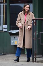 ALEXA CHUNG Out and About in New York 01/31/2020