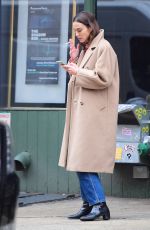 ALEXA CHUNG Out and About in New York 01/31/2020