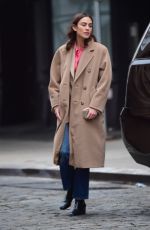 ALEXA CHUNG Out and About in New York 01/31/2020