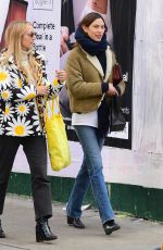 ALEXA CHUNG Out and About in New York 02/15/2020
