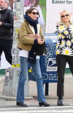 ALEXA CHUNG Out and About in New York 02/15/2020