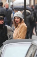 ALEXA CHUNG Out and About in Paris 02/27/2020
