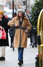 ALEXA CHUNG Out and About in Paris 02/27/2020