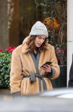 ALEXA CHUNG Out and About in Paris 02/27/2020