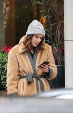 ALEXA CHUNG Out and About in Paris 02/27/2020