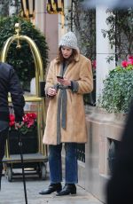 ALEXA CHUNG Out and About in Paris 02/27/2020