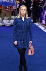 ALEXA DAVIES at Onward Premiere in London 02/23/2020