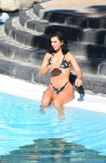 ALEXANDRA CANE in Bikini at a Pool in Los Angeles 02/04/2020