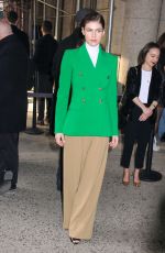 ALEXANDRA DADDARIO at Michael Kors Fashion Show in New York 02/12/2020