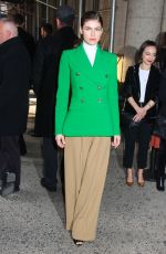 ALEXANDRA DADDARIO at Michael Kors Fashion Show in New York 02/12/2020