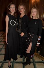 ALICE EVE at Fashion Our Future Launch at London Fashion Week 02/17/2020