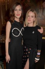 ALICE EVE at Fashion Our Future Launch at London Fashion Week 02/17/2020
