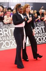 ALICE LEVINE at Brit Awards 2020 in London 02/18/2020